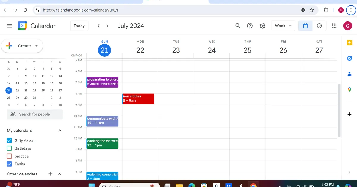 A project schedule pinned to a site office wall