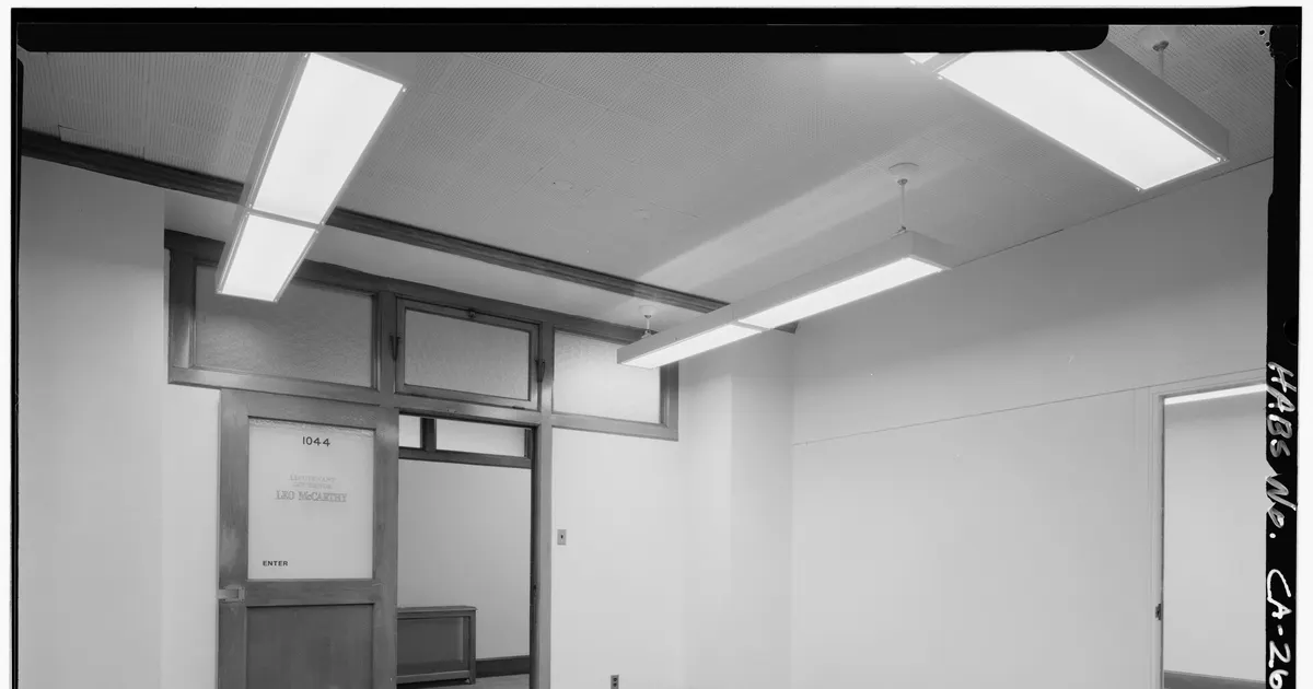 An approvals counter where development plans are submitted
